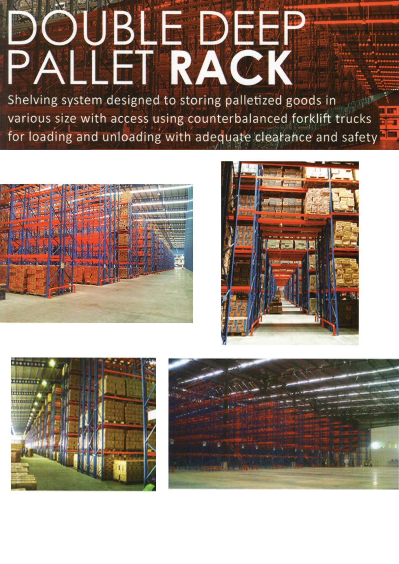 Double Deep Pallet Rack
